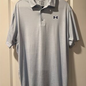 Under Armour Men's Light Blue Polo Shirt